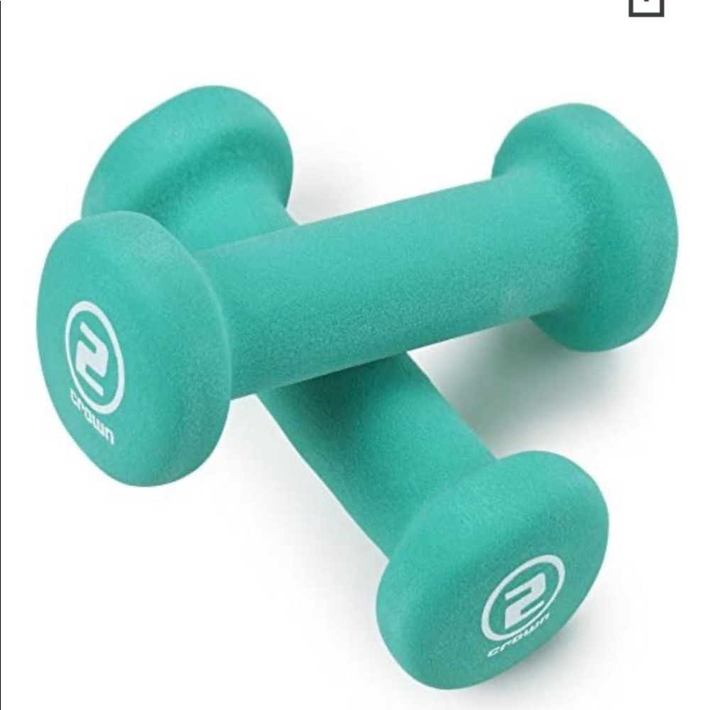 NWT Crown neoprene 2lb weights.